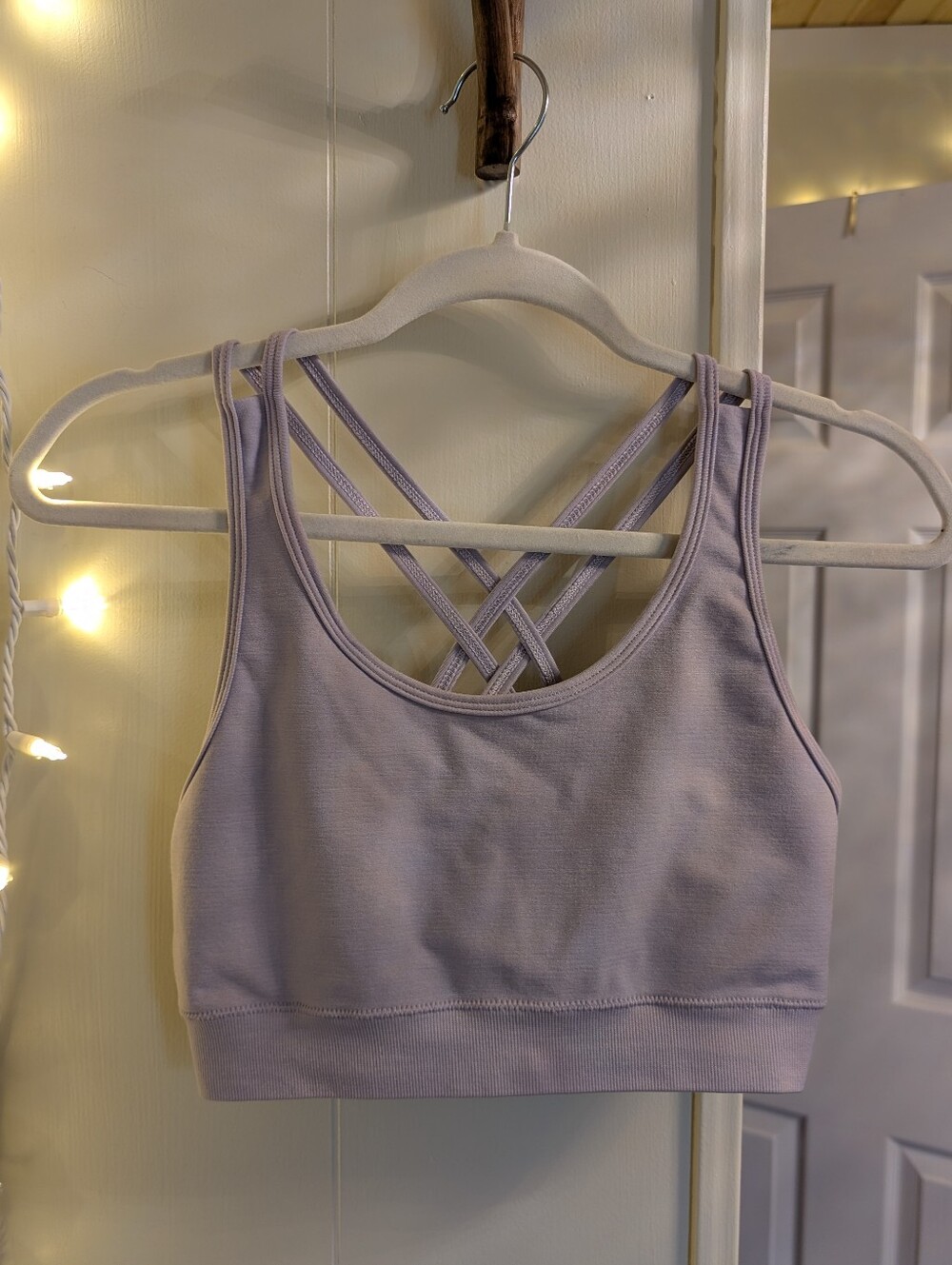 Alphalete Revival Bra Large Purple